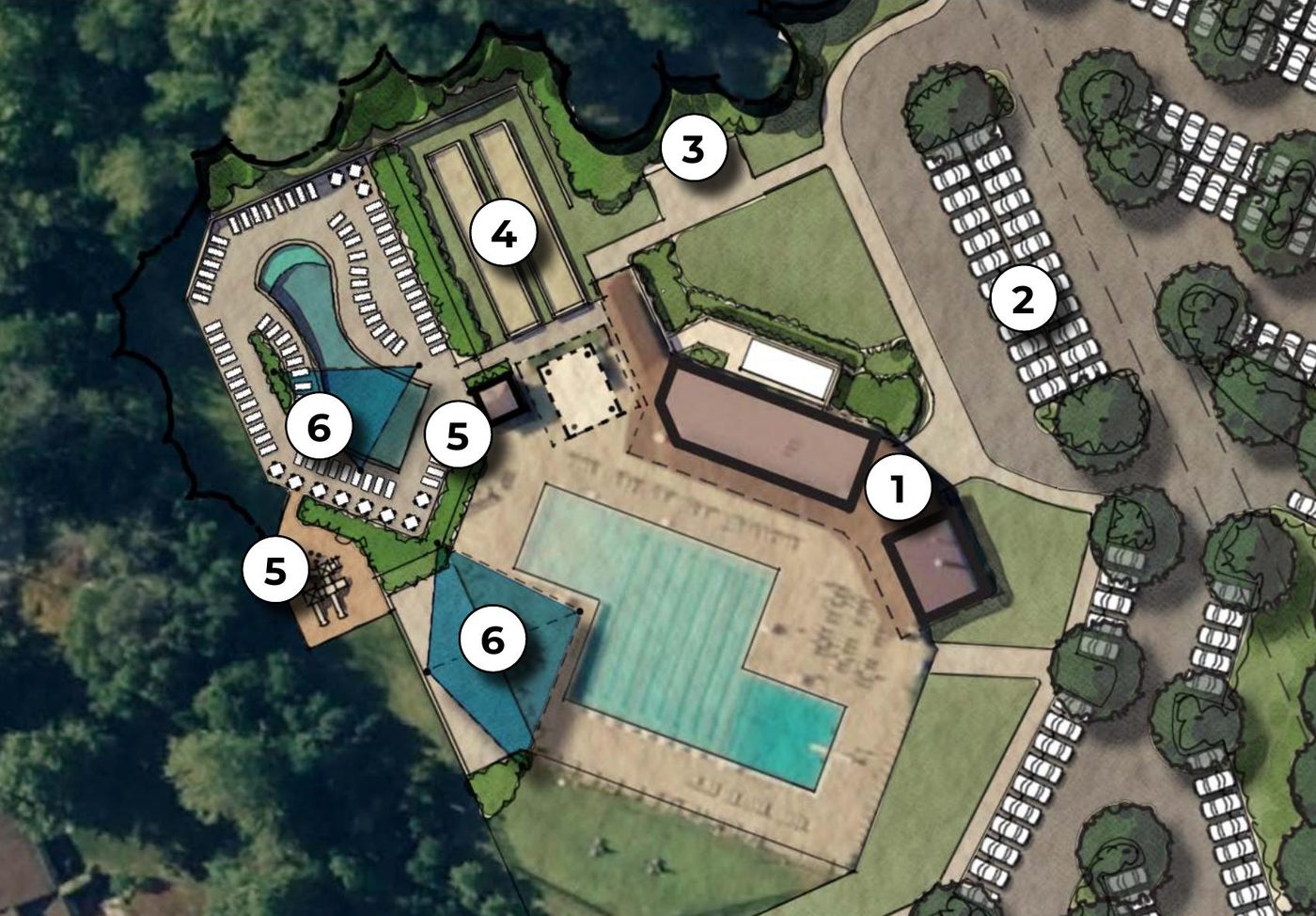 Aquatics Center plan